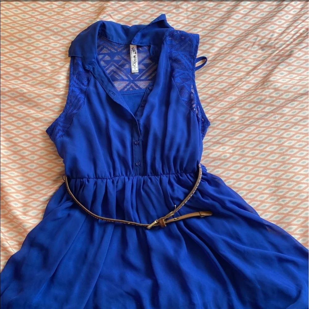 Royal Blue Dress
